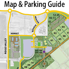 Map and parking guide