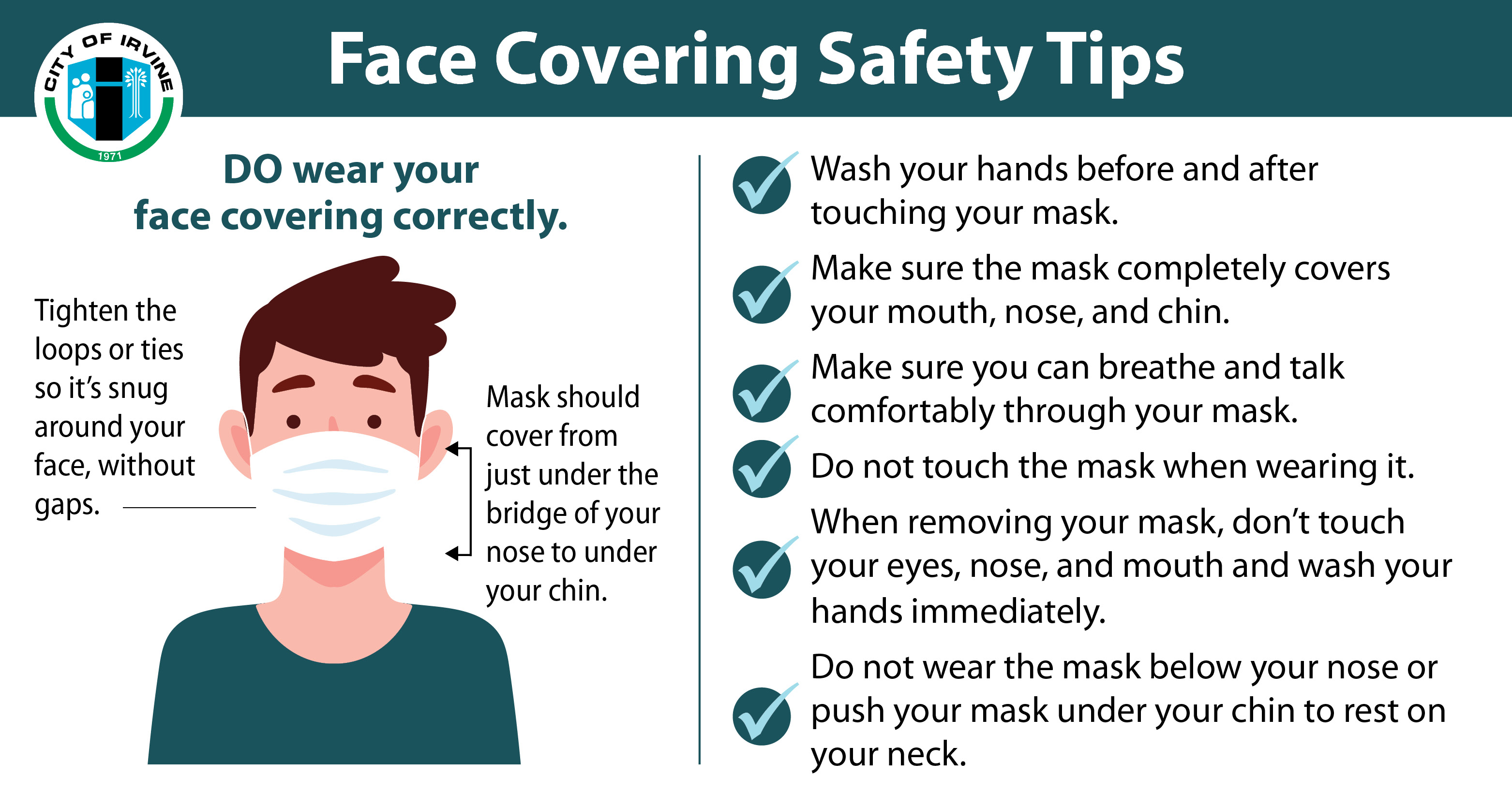 How to Face Coverings | City of Irvine