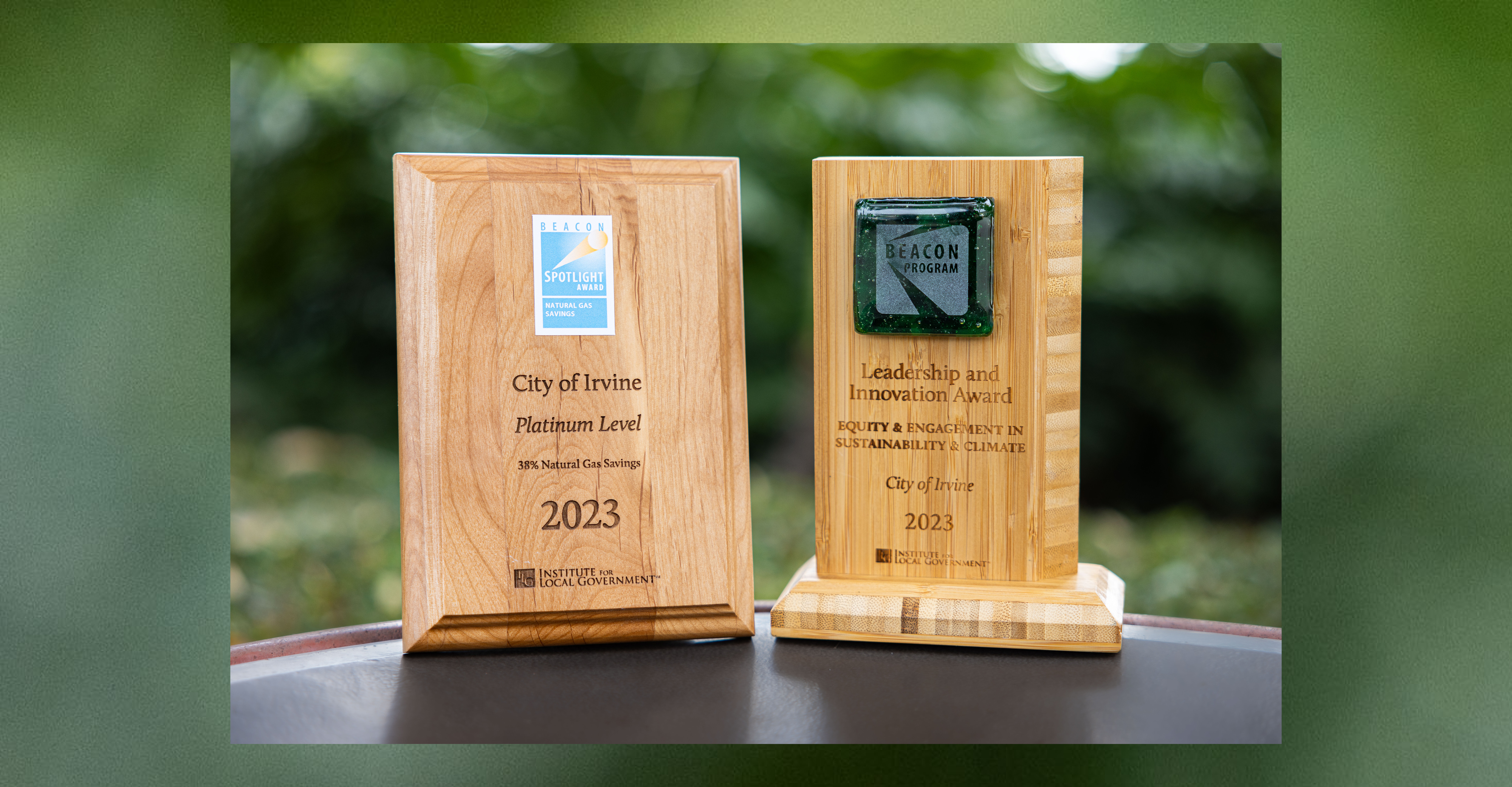 City of Irvine Recognized for Leadership and Innovation in Sustainability