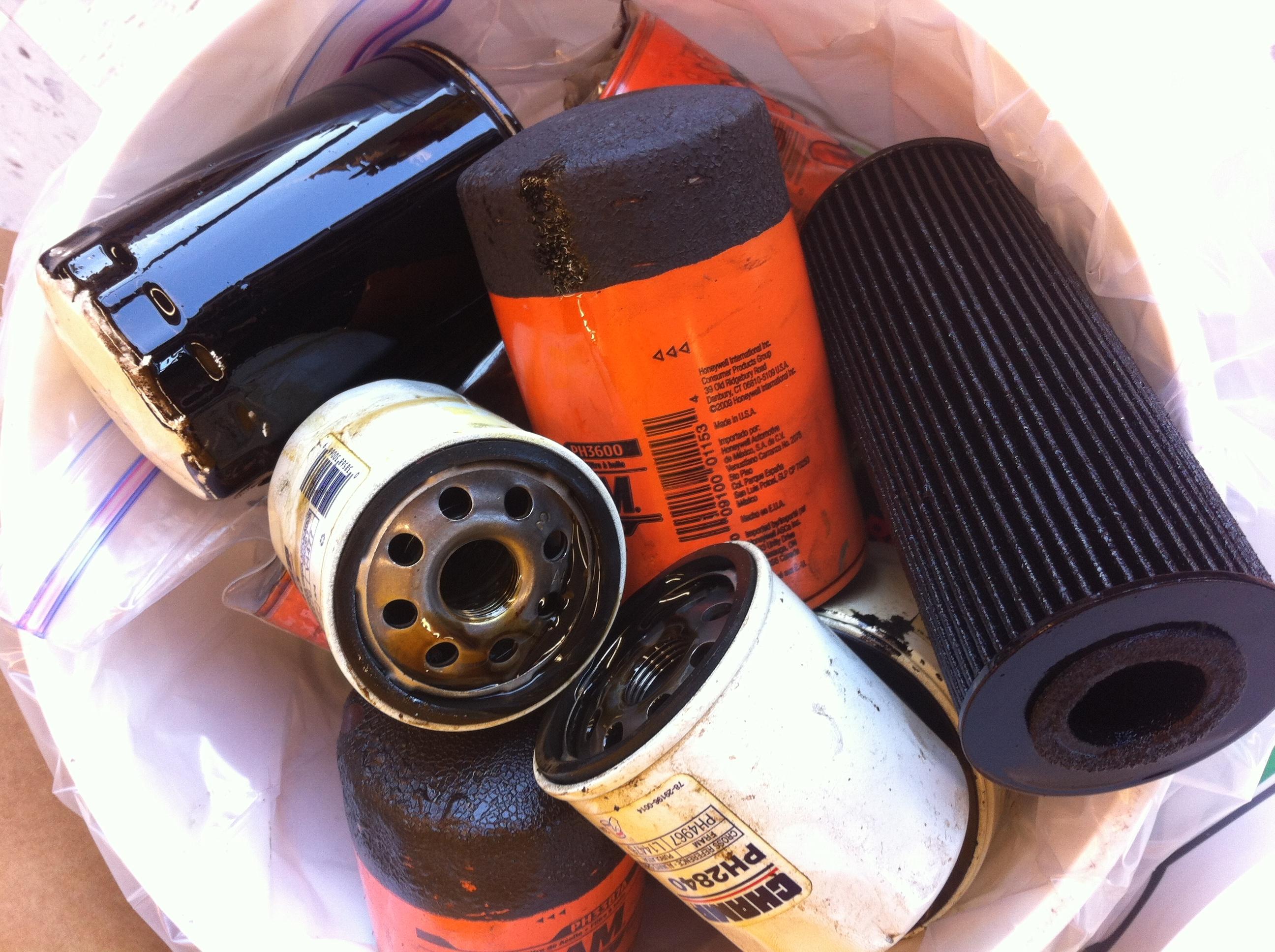 Free Used Oil Filter Exchange City of Irvine