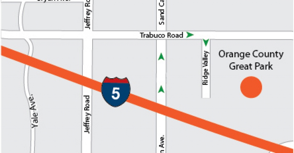 OCGP Trabuco Alternate Entrance Map