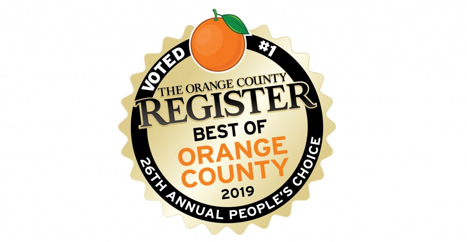 Orange County Register Best of Orange County Seal