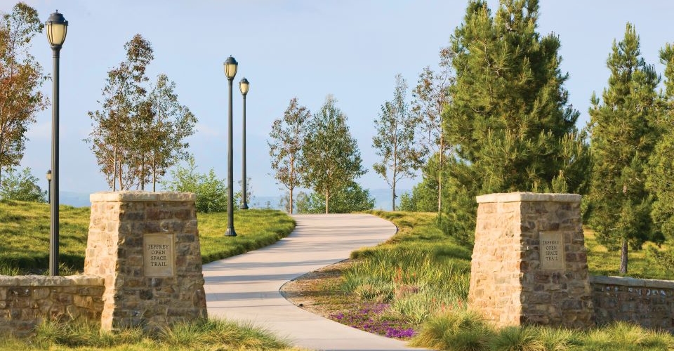 image of a parkway entrance